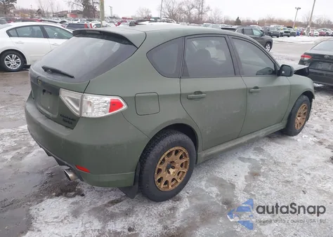 2008 Subaru Impreza Wrx из США, поврежденный, VIN JF1GH75648H823305